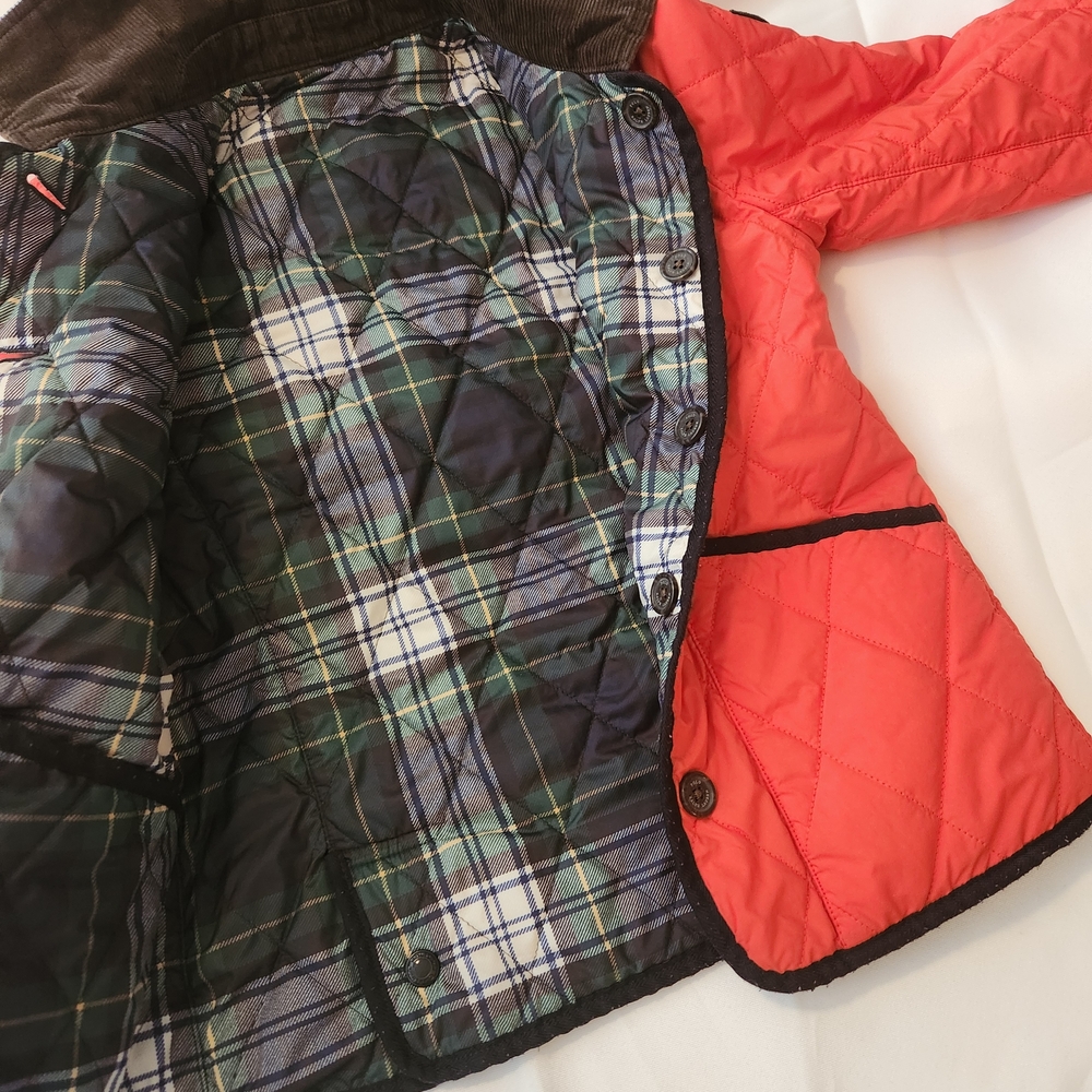 Ralph Lauren Kids Coral Puffer Jacket